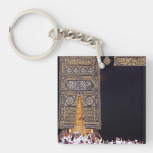Moslim Hajj Mubarak Heilige Kaaba Mekka Saoedi-Ara Sleutelhanger