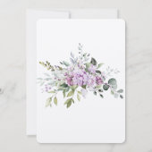 Moslim Lila Islamitisch Huwelijk Kaart (Achterkant)