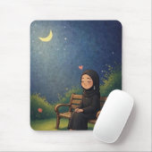 Moslim meisje muismat (Met muis)