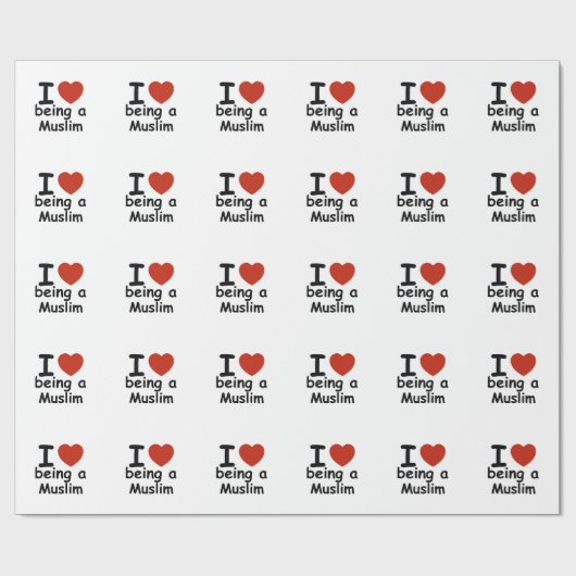 Moslim ontwerp cadeaupapier (Vlak)