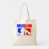 Moslim Prayer Mat Islam Allah Religie Ramadan Fai Tote Bag (Achterkant)