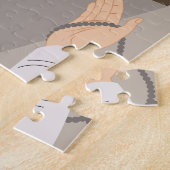 Moslim Ramadan Kaaba Kunst Islamitische kinderen Legpuzzel (Zijkant)