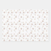 Moslim Trouwpapier Flat Sheet Set van 3 Inpakpapier Vel (Voorkant 2)