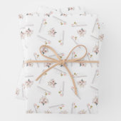 Moslim Trouwpapier Flat Sheet Set van 3 Inpakpapier Vel (In situ)