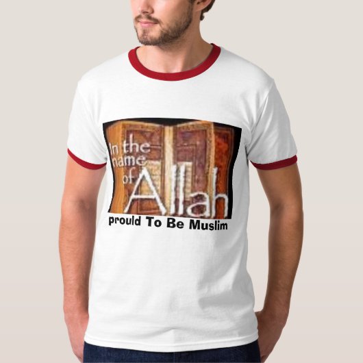 moslim zijn t-shirt (Voorkant)