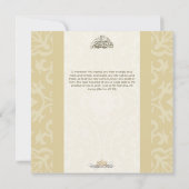 Moslimbismillah-bruisdierenkaart Kaart (Achterkant)