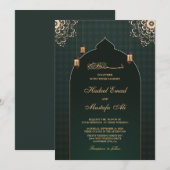 Moslimbruiloft voor Ramadan Kaart (Voorkant / Achterkant)