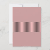 Moslimmeisje Pink Aqiqah Kaart (Achterkant)