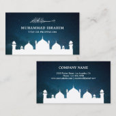 Moslimmoslim in het Midden-Oosten Visitekaartje (Voorkant / Achterkant)