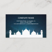 Moslimmoslim in het Midden-Oosten Visitekaartje (Achterkant)