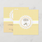 Moslimmoslima Aqeeqah Islam bismillah - aankondigi Kaart (Voorkant / Achterkant)