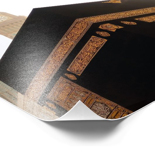 Moslimpelgrims, Mekka Saoedi-Arabië Foto Afdruk (Hoek)