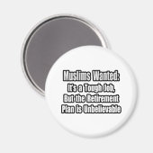 Moslims wilden... magneet (Voorkant / Achterkant)