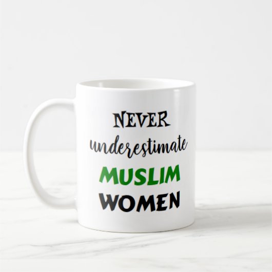 moslimvrouwen koffiemok (Links)