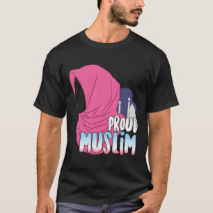 Moslimvrouwen Mosque Hijab Alla T-shirt