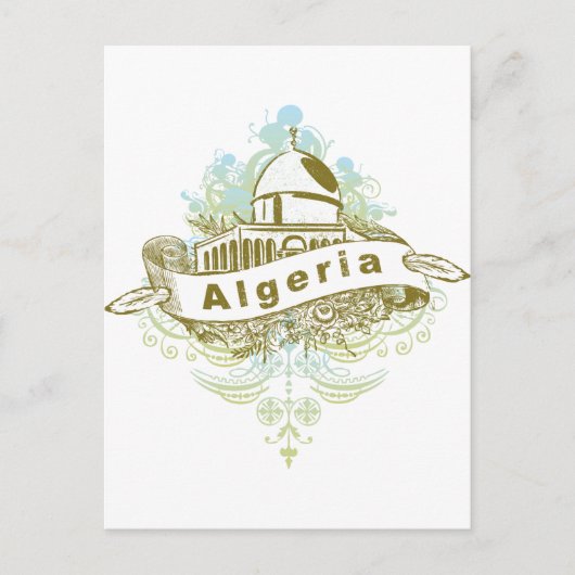 Mosque Algerije Briefkaart (Voorkant)