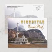 Mosque at Europa Point, Gibraltar Briefkaart (Voorkant / Achterkant)