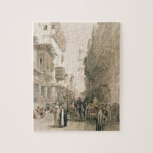 Mosque El Mooristan, Caïro, uit "Egypte en Nubia" Legpuzzel (Verticaal)