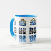 Mosque Foyer Window 1 wit Mok (Voorkant links)