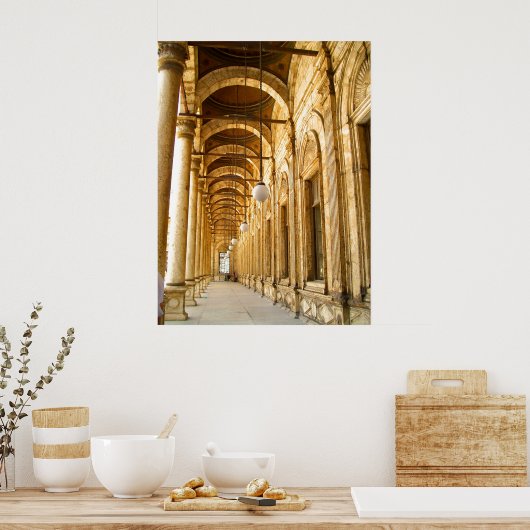 Mosque Hall Poster (Keuken)