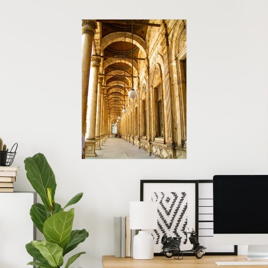 Mosque Hall Poster (Thuiskantoor)