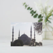 Mosque Minarets en meer Briefkaart (Staand voorkant)