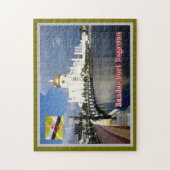 Mosque Omar Ali Saifuddien - Legpuzzel (Verticaal)