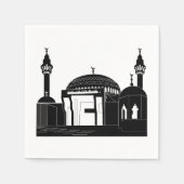 Mosque Paper Napkins Servet (Voorkant)