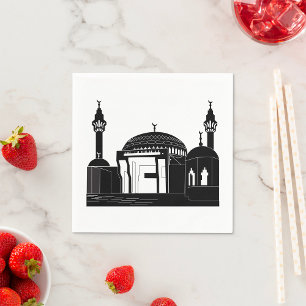 Mosque Paper Napkins Servet