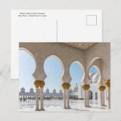Mosque Sheik Zayed Grand Mosque Briefkaart (Voorkant / Achterkant)