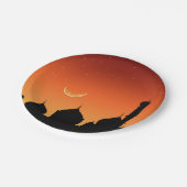 Mosque Silhouette Evening Sky - Bord papier (Gekanteld)