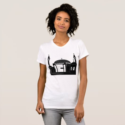 Mosque Womens T-Shirt (Voorkant volledig)