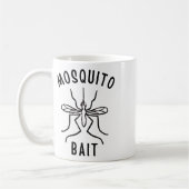 Mosquito Bait Funny Camping Campfire Outdoors Bug  Koffiemok (Links)