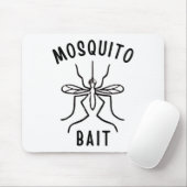 Mosquito Bait Funny Camping Campfire Outdoors Bug  Muismat (Met muis)