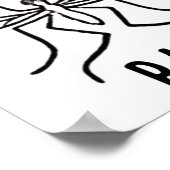 Mosquito Bait Funny Camping Campfire Outdoors Bug  Poster (Hoek)