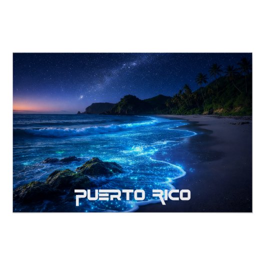 MOSQUITO BAY - PORTO RICO PERFECT POSTER (Voorkant)