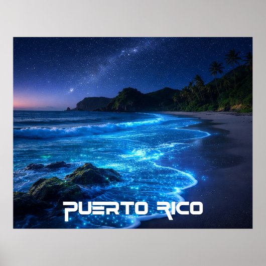 MOSQUITO BAY - PORTO RICO POSTER (Voorkant)