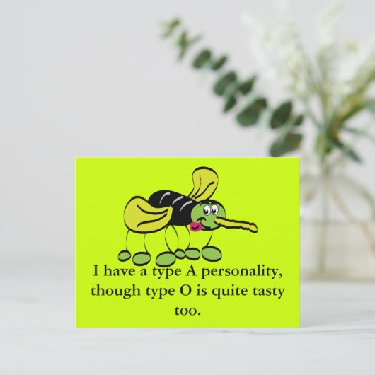 Mosquito Briefkaart (Staand voorkant)