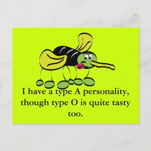 Mosquito Briefkaart (Voorkant)