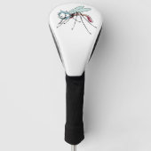 Mosquito cartoon golfheadcover (Voorkant)