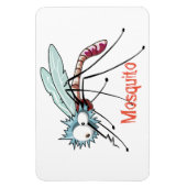 Mosquito cartoon magneet (Verticaal)
