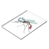 Mosquito cartoon notitieboek (Linkerzijde)