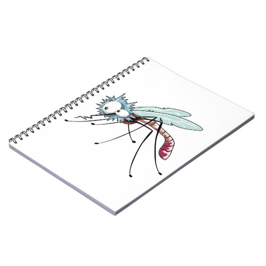 Mosquito cartoon notitieboek (Linkerzijde)