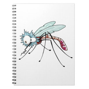 Mosquito cartoon notitieboek