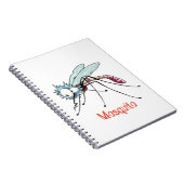 Mosquito cartoon notitieboek (Rechterzijde)