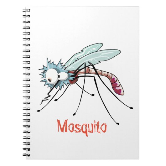 Mosquito cartoon notitieboek (Voorkant)