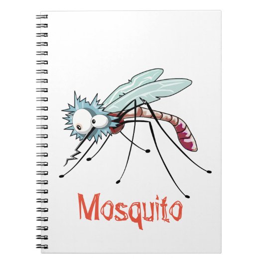 Mosquito cartoon notitieboek (Voorkant)