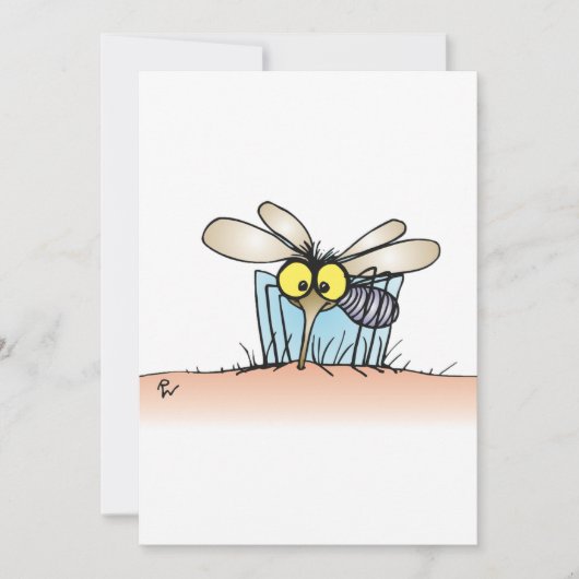 Mosquito die een wapenwedloop aangaat kaart (Voorkant)