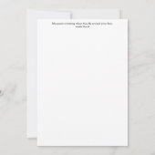 Mosquito Greeting Card Kaart (Achterkant)