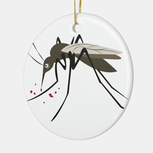 Mosquito Keramisch Ornament (Links)